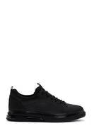 Erkek Siyah Nubuk Deri Sneaker | Derimod