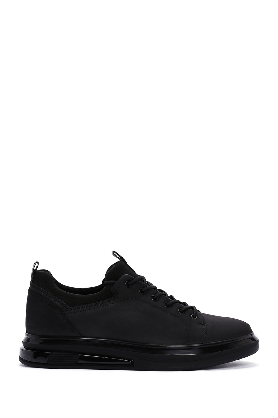Erkek Siyah Nubuk Deri Sneaker 23WFD6218V3 | Derimod