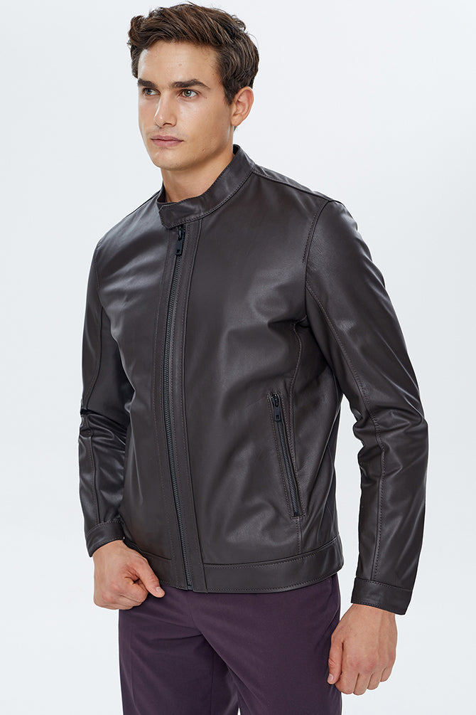 Atlanta Men's Brown Coat