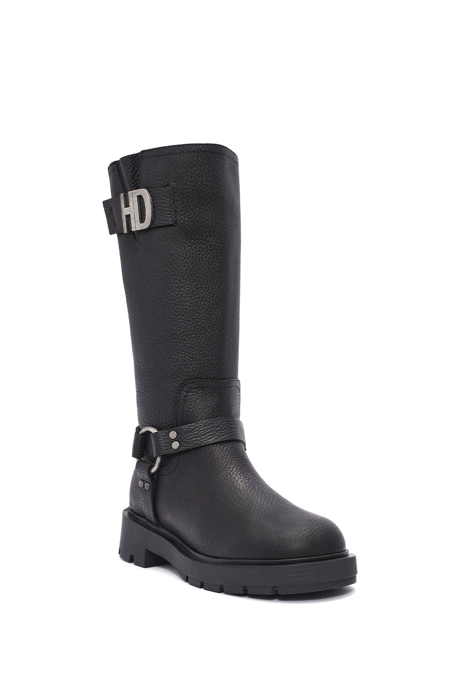 Harley Davidson Women's Black Myerson Leather Boots