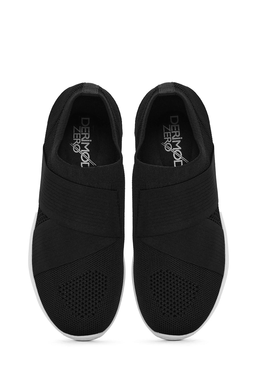 Derimod Zero Kadın Siyah Kumaş Sneaker