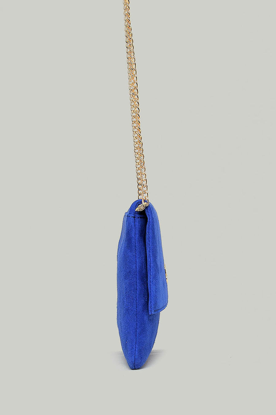 Women's Suede Leather Clutch Bag