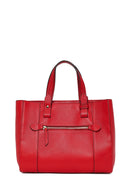 Women's Red Long Strap Leather Shoulder Bag | Derimod