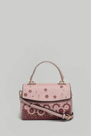 Women's Crossbody Bag with Flower Detail | Derimod