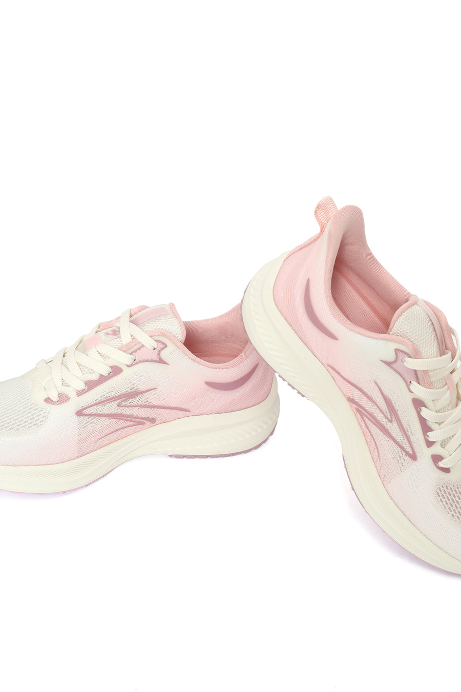 Derimod Zero Kadın Beyaz Bağcıklı Kalın Tabanlı Kumaş Sneaker