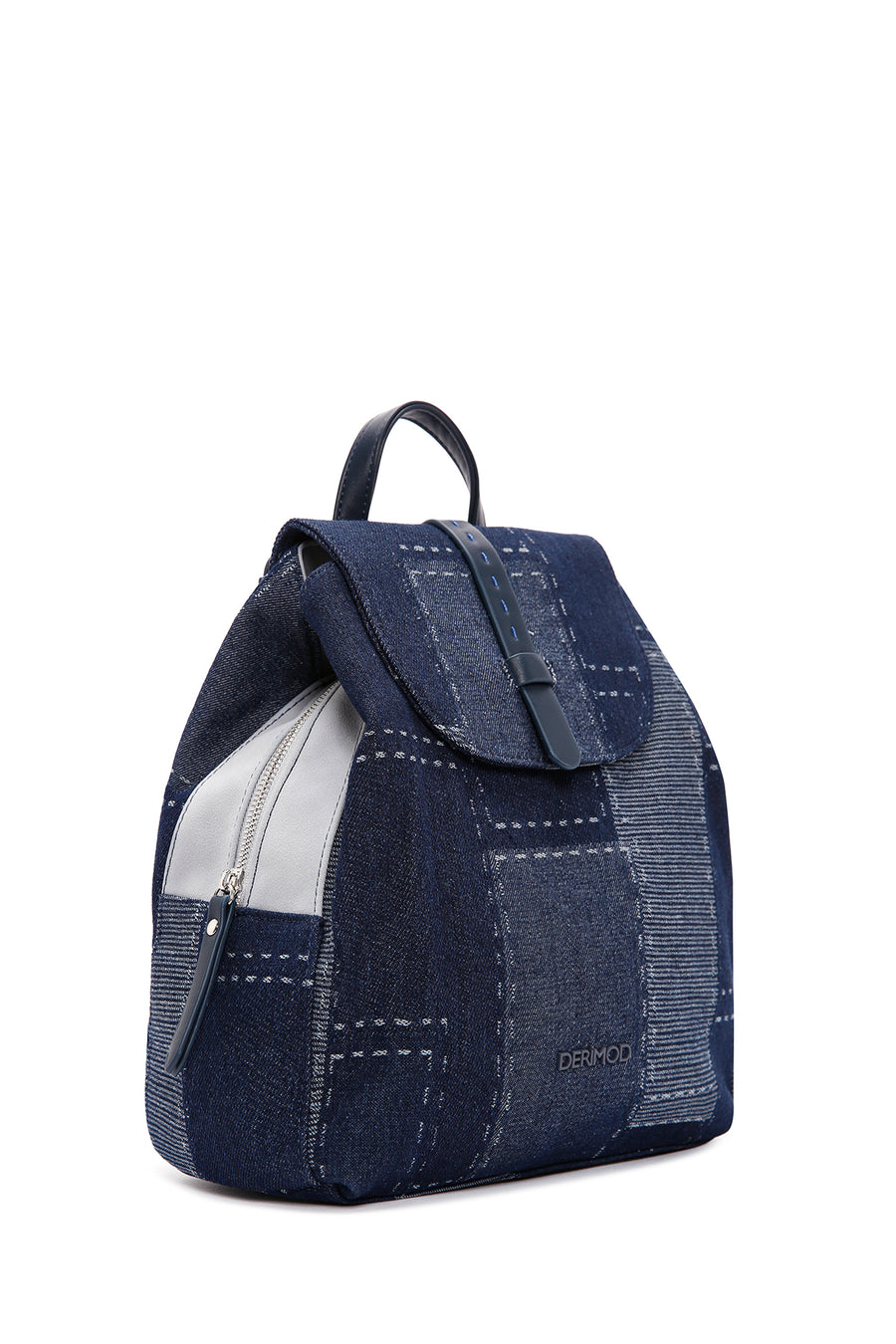 Women's Blue Jean Fabric Backpack