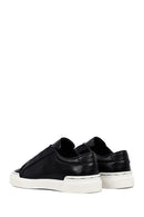 Men's Black Lace Up Leather Sneakers | Derimod