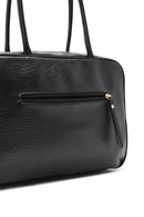 Women's Black Long Strap Patterned Shoulder Bag | Derimod