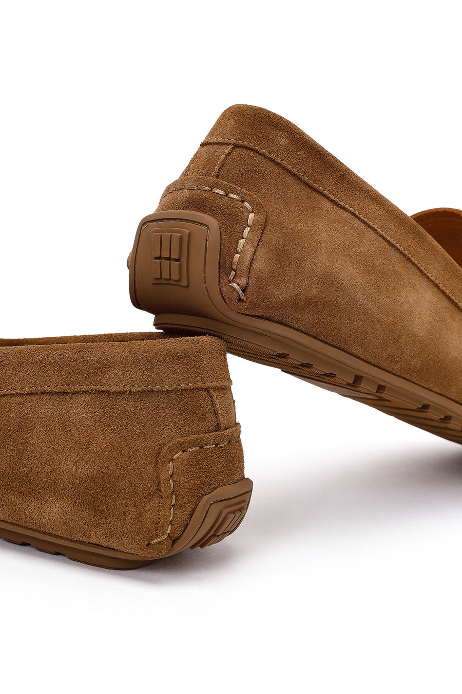 Erkek Taba Süet Deri Loafer