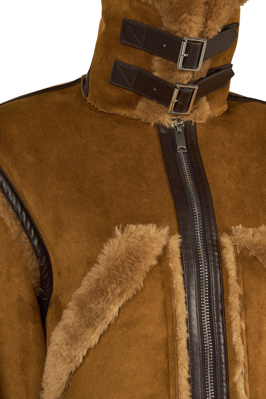 Stokholm Kadın Camel Oversize Teddy Mont