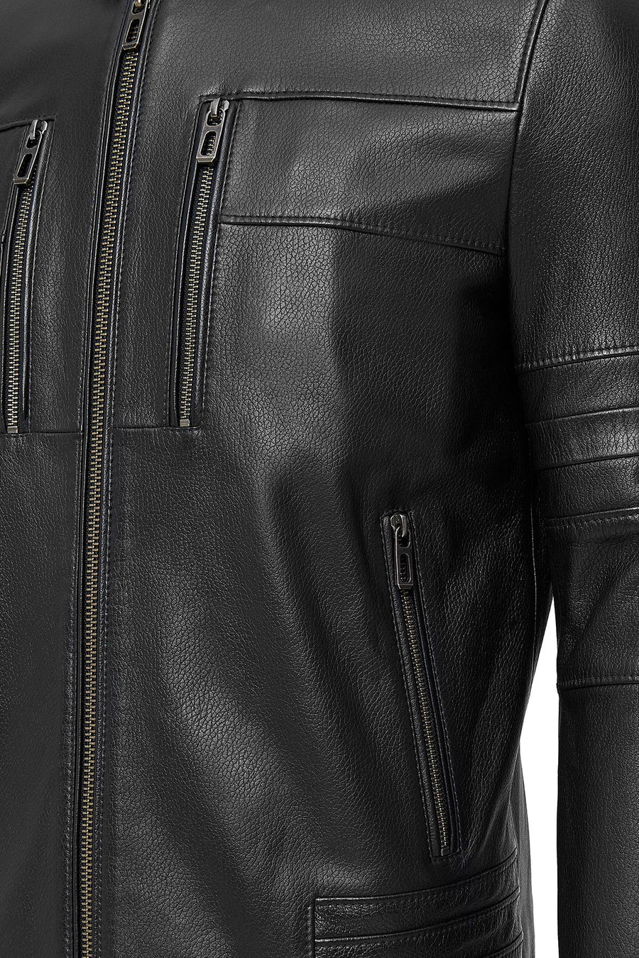 Howard Men's Black Leather Jacket