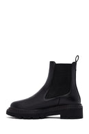 Woman Black Thick-Soled Chelsea Boots | Derimod