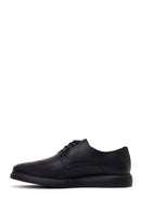 Male Black Lace-up Leather Casual Shoes | Derimod