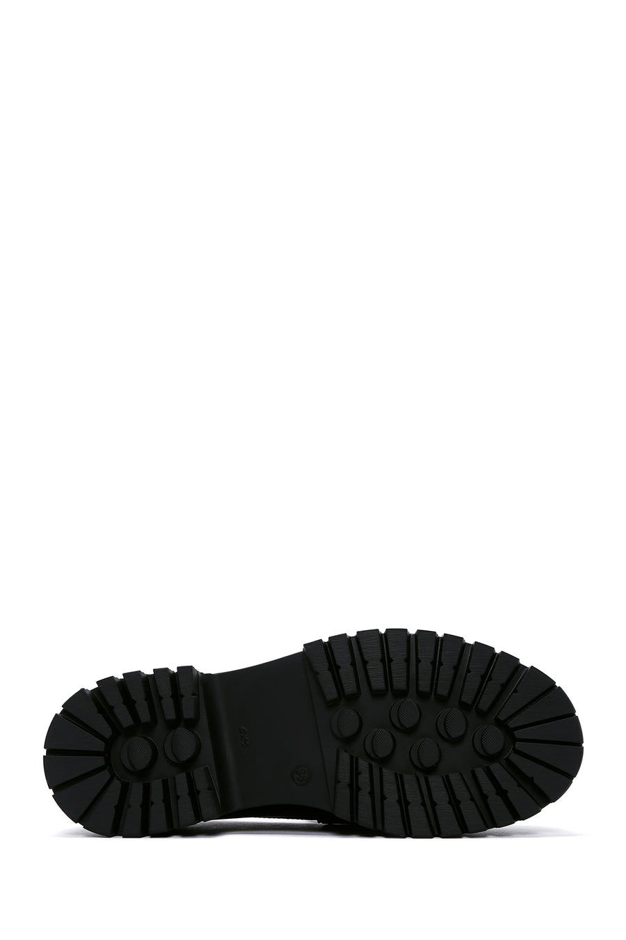 Women's Black Tassel Leather Masculine Loafer
