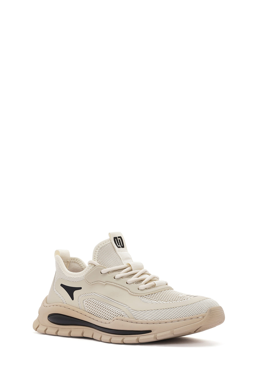 Derimod Zero Erkek Bej Bağcıklı Kumaş Sneaker