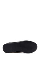 Women's Black Stone Sneaker | Derimod