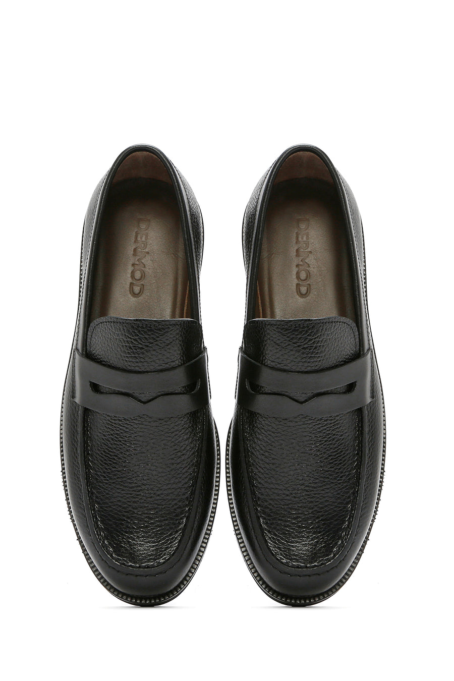 
Men's Black Leather Classic Loafer
