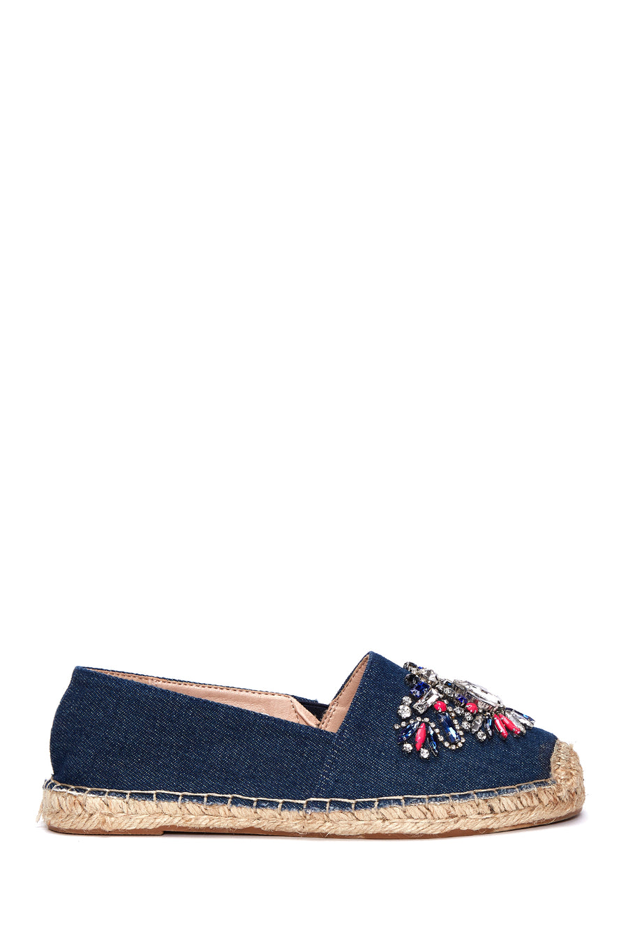Kadın Mavi Taşlı Espadril 22SFD44186F | Derimod