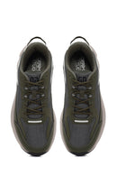 Derimod Studio Men's Green Lace-Up Thick-Soled Sneaker | Derimod