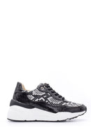 Women's Snake Pattern Detailed Sneaker | Derimod