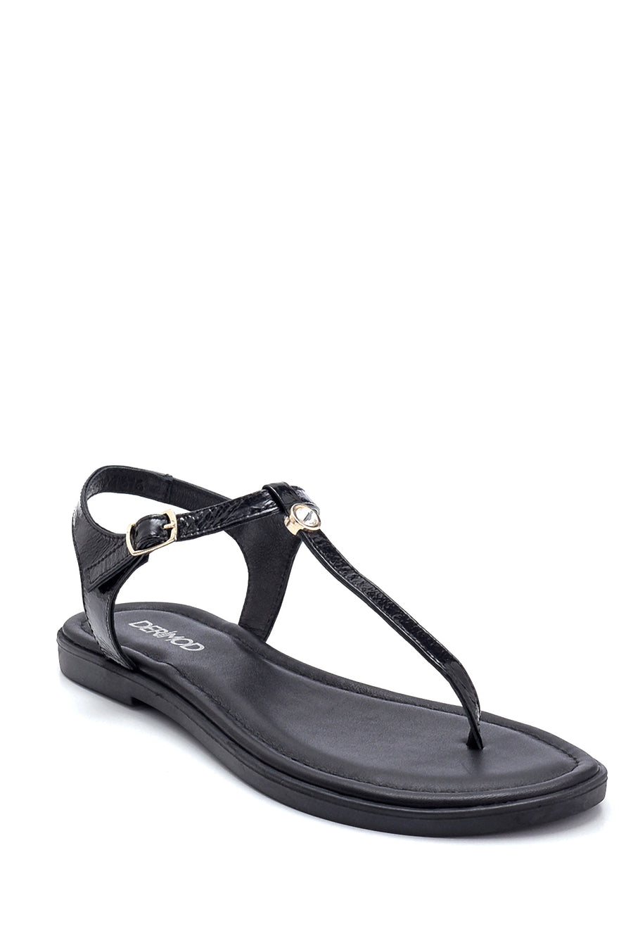 Women's Casual Patent Leather Sandals