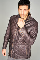 Neymar Men's Leather Jacket | Derimod