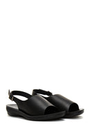 Kadın Siyah Comfort Sandalet | Derimod