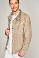 Travis Men's Leather Jacket | Derimod
