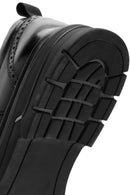Derimod Fly Male Black Lace-Up Leather Casual Shoes | Derimod