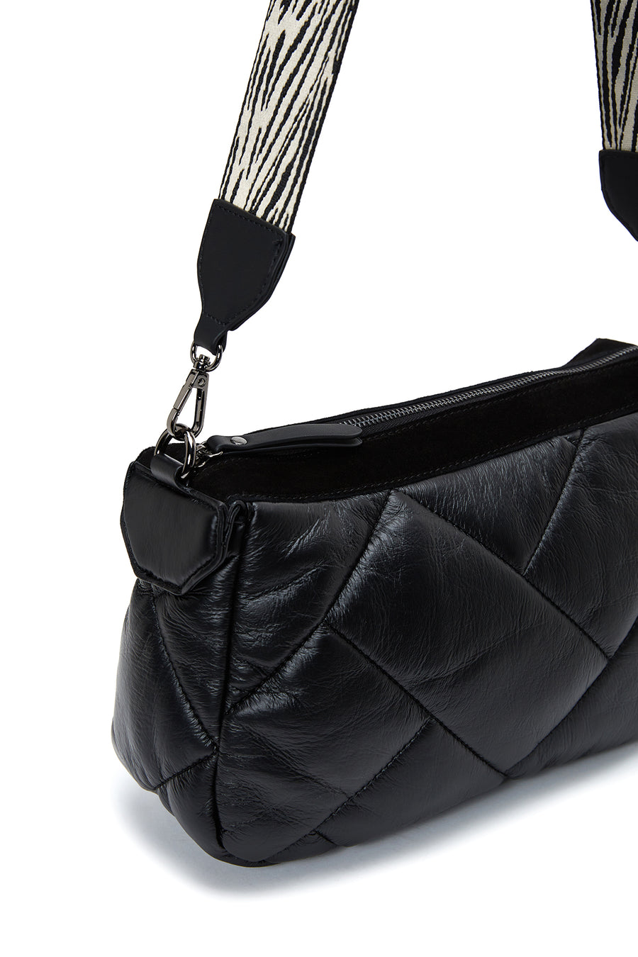 Women's Black Crossbody Bag