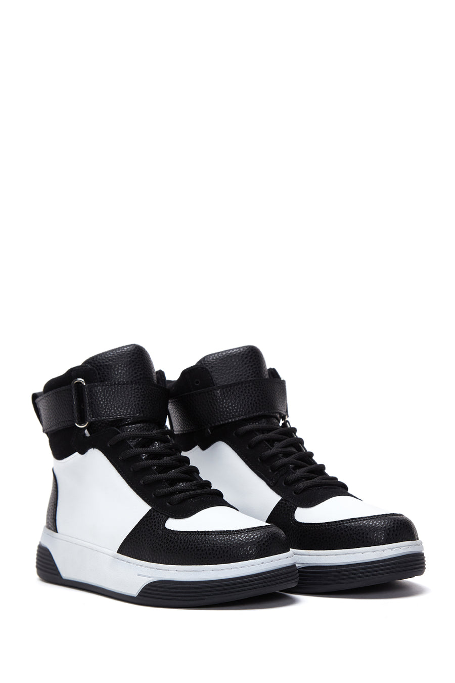 Women's Black High Top Sneaker