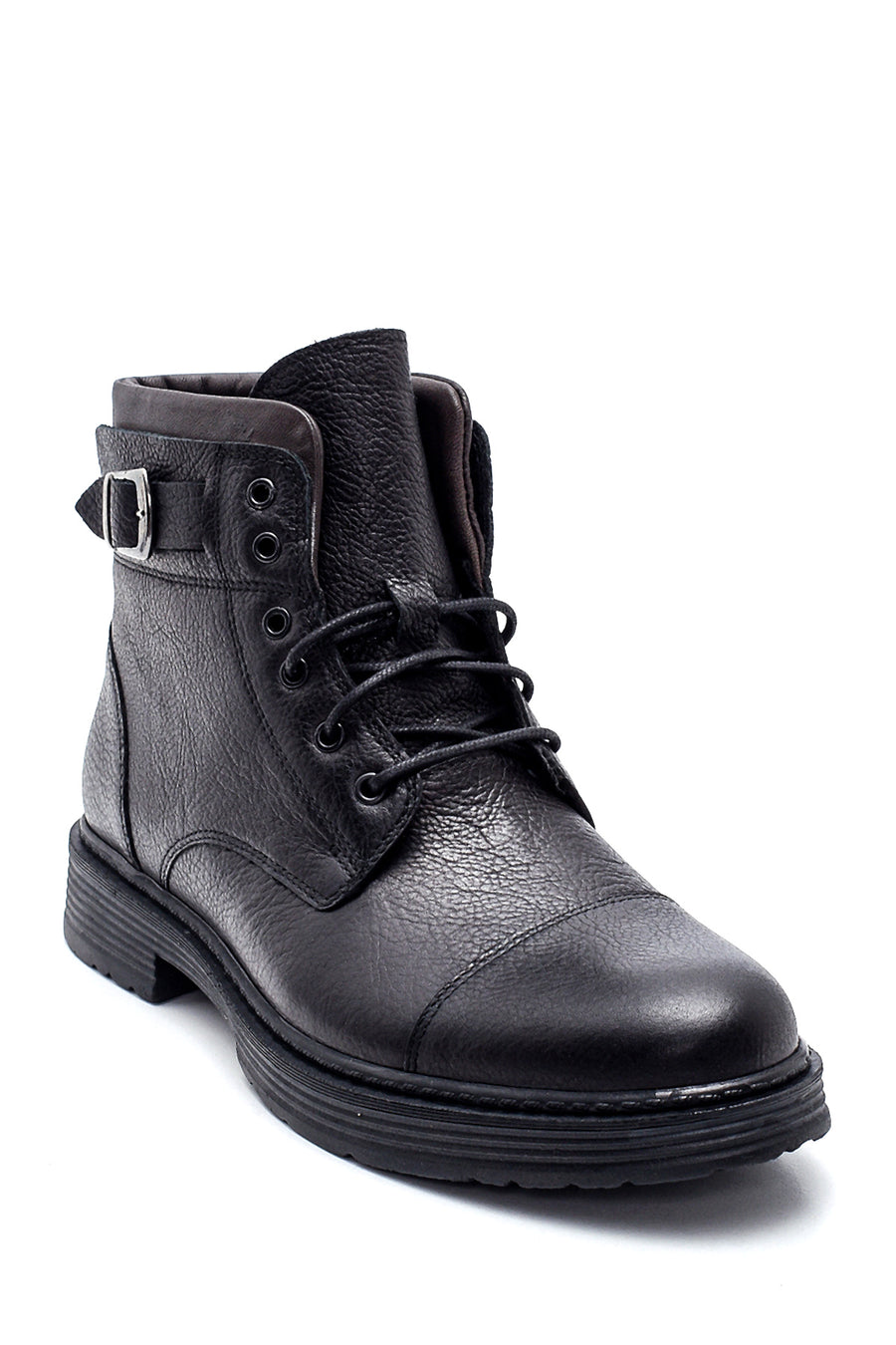 Men's Black Leather Classic Boots