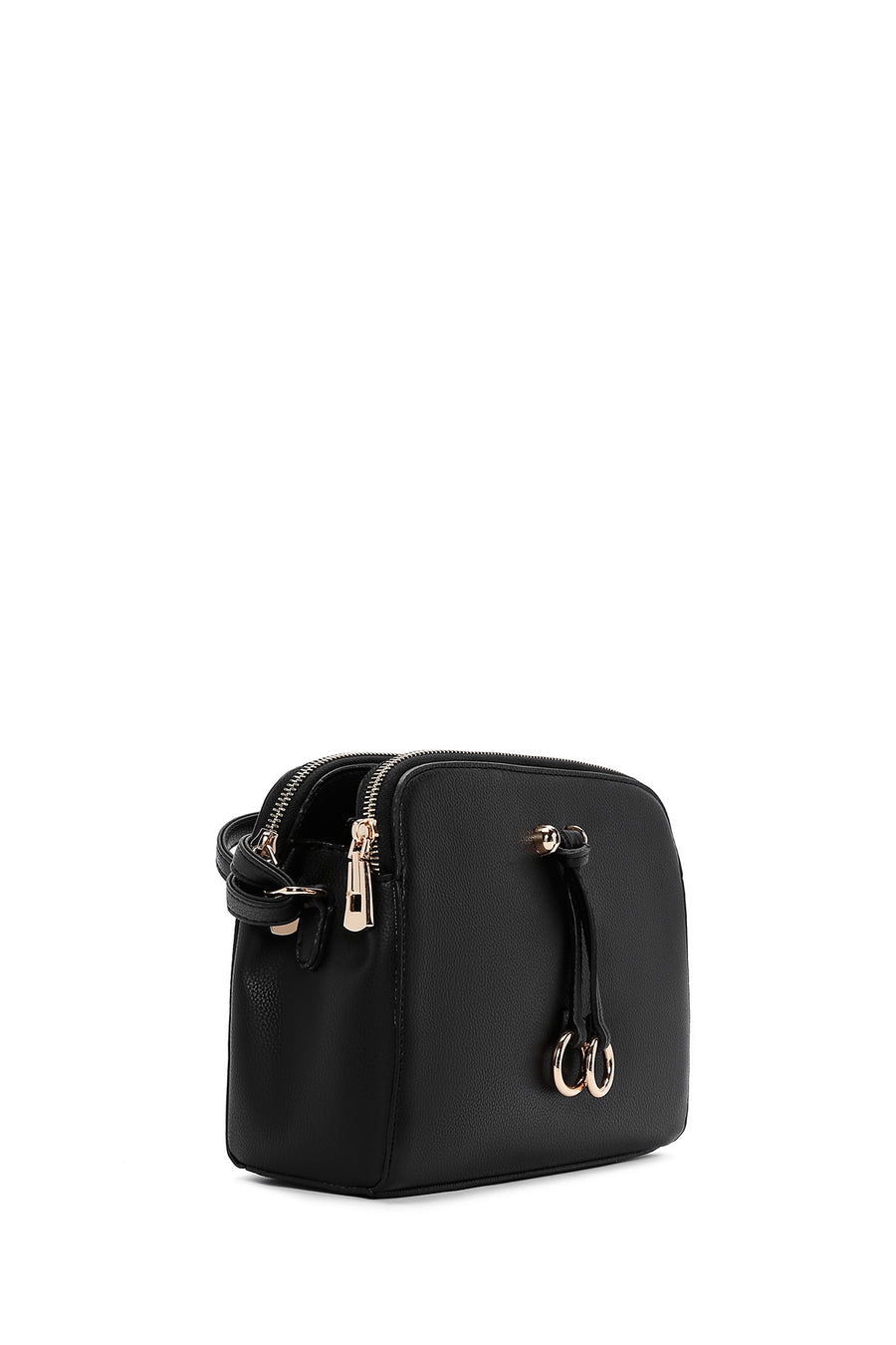Women's Black Long Strap Crossbody Bag