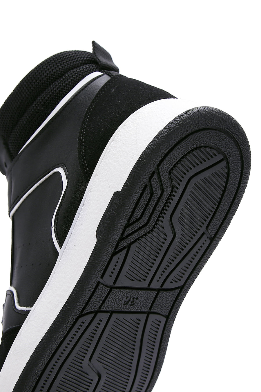 Women's Black High Top Sneaker