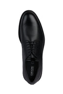 Geox Men's Black Walk Pleasure Lace-up Leather Classic Shoes | Derimod