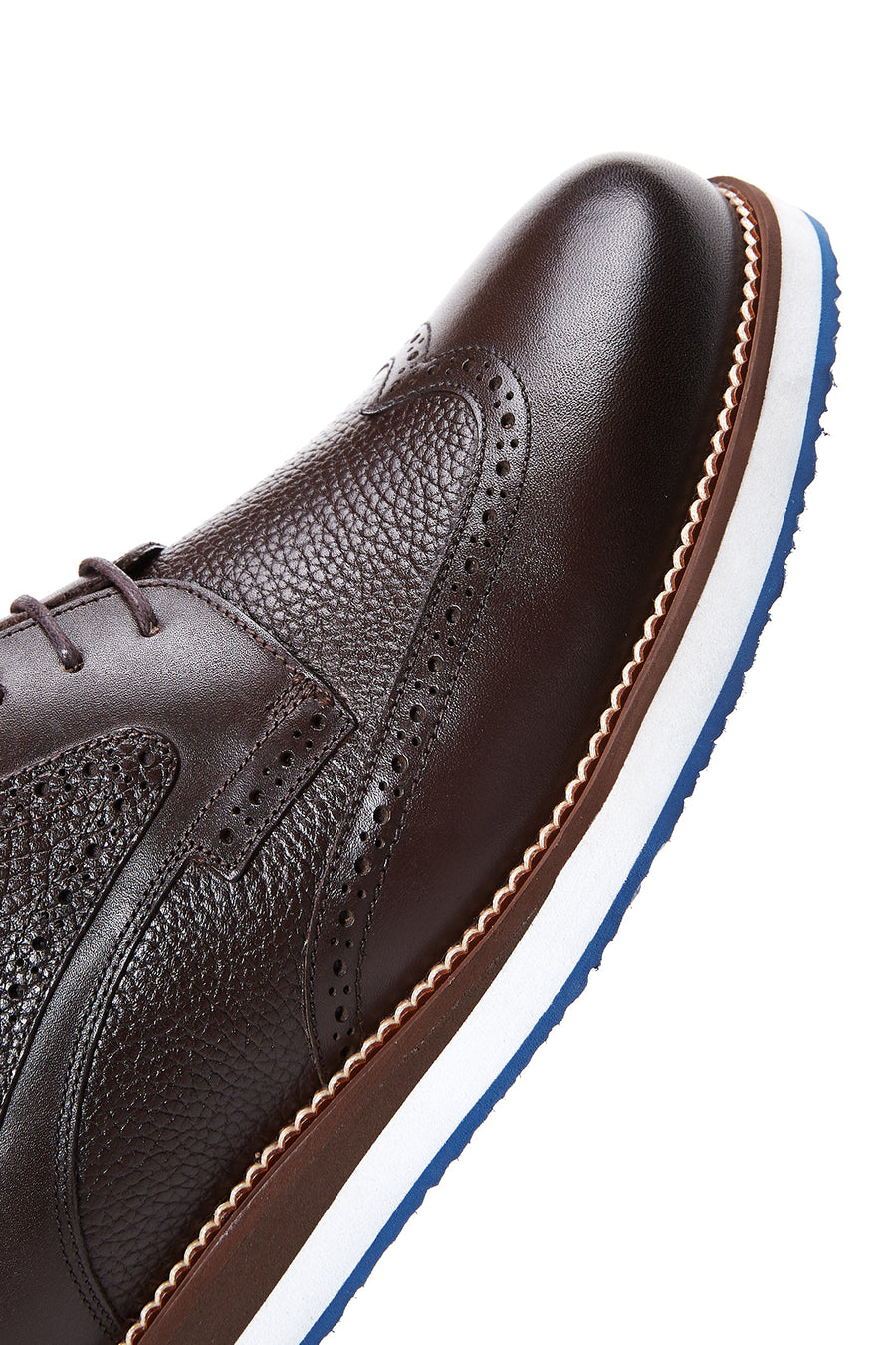 Men's Brown Leather Casual Shoes