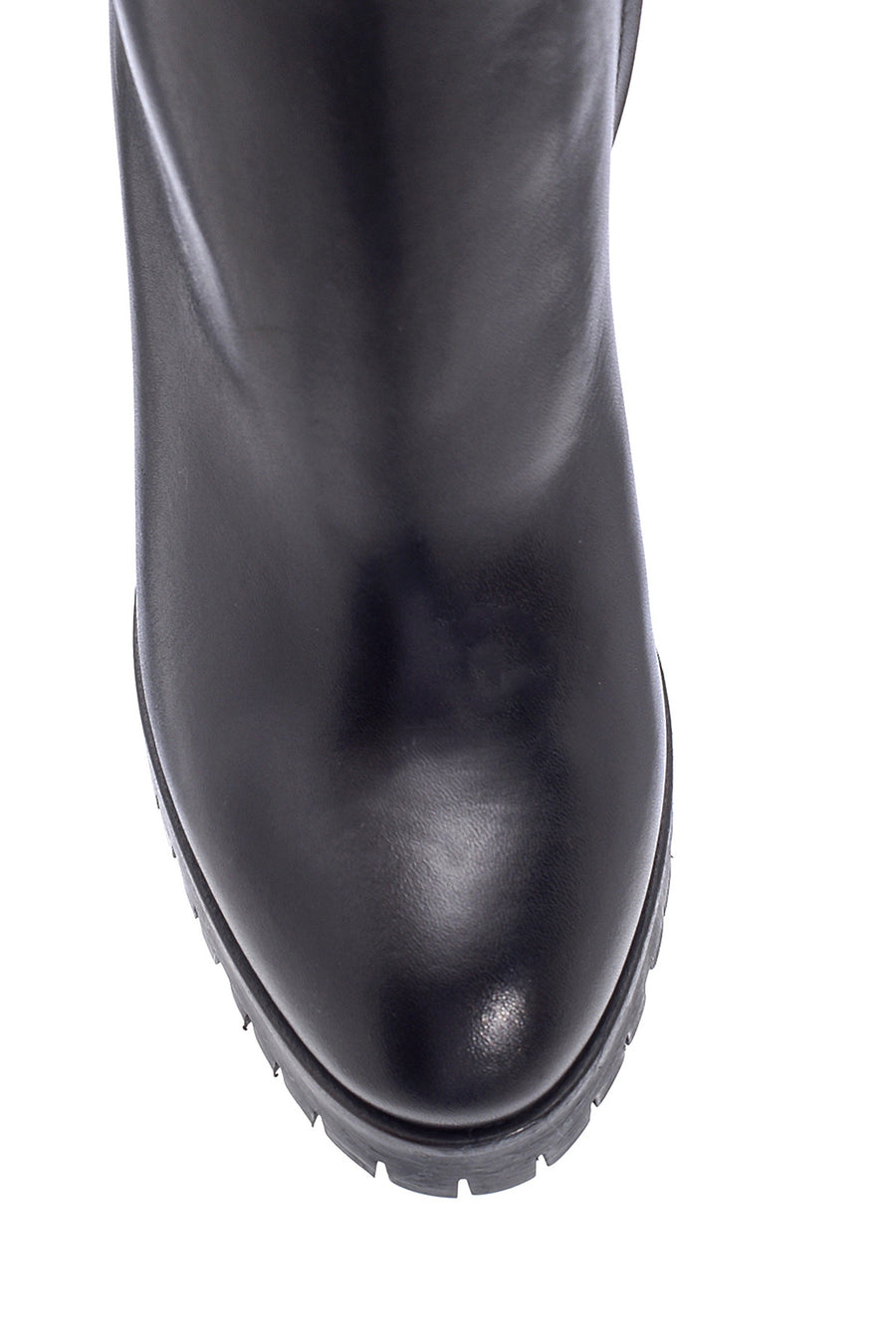 Women's Leather Heeled Boots