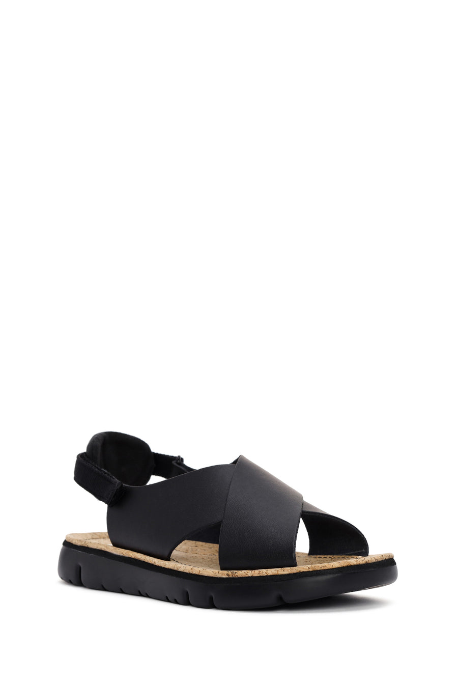 Camper Women's Black Oruga Sandals