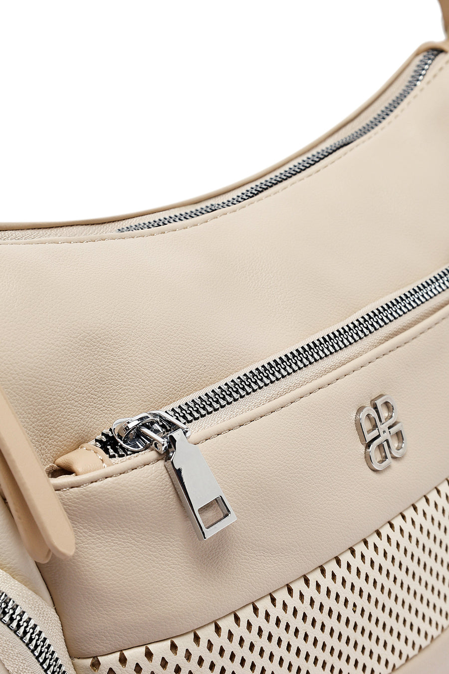 Women's Beige Long Strap Crossbody Bag