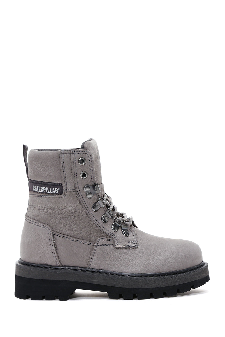 Caterpillar Women's Gray Sophist Nubuck Leather Boots 015Z101198 | Derimod