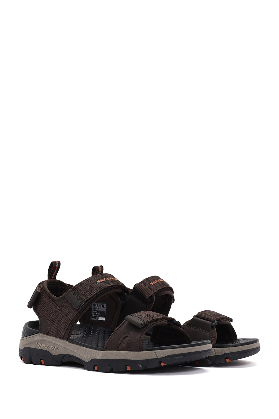 Skechers Men's Brown Tresmen - Ryer Fabric Sandals