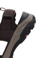 Skechers Men's Brown Tresmen - Ryer Fabric Sandals | Derimod