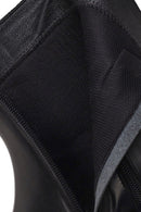 Harley Davidson Woman Black Peking Zip Closure Thick-Soled Leather Boots | Derimod