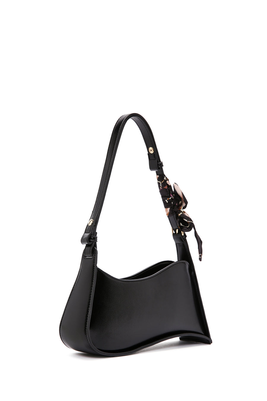 Women's Black Classic Shoulder Bag
