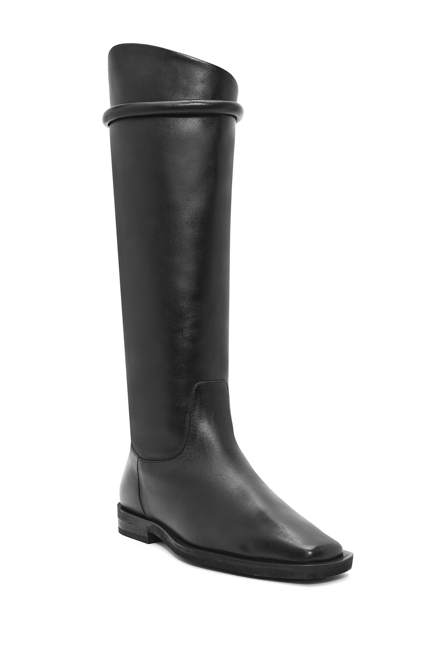 Women's Black Leather Boots