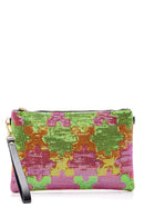 Women's Multicolor Faux Leather Portfolio | Derimod