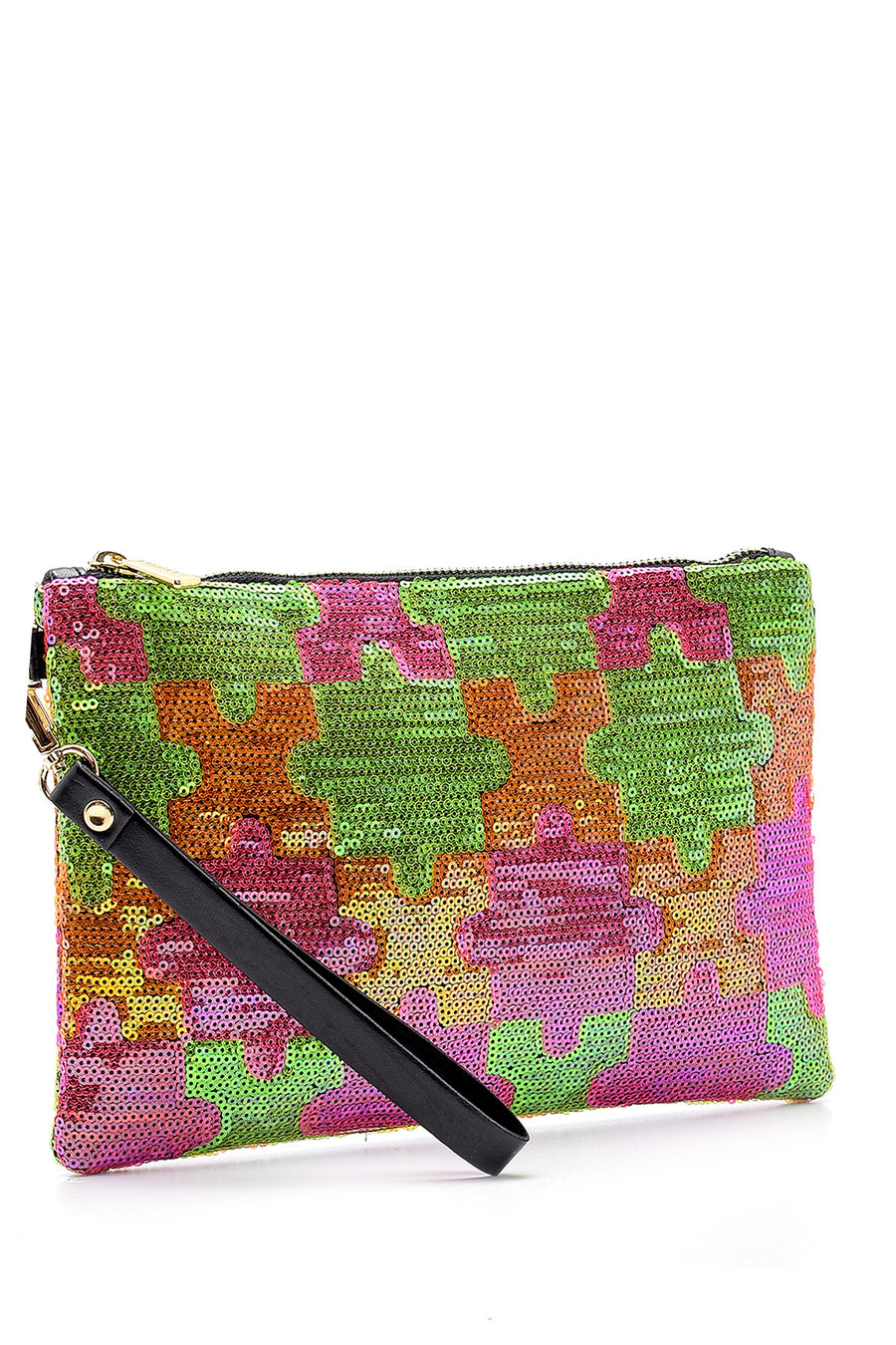 Women's Multicolor Faux Leather Portfolio