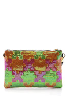 Women's Multicolor Faux Leather Portfolio | Derimod