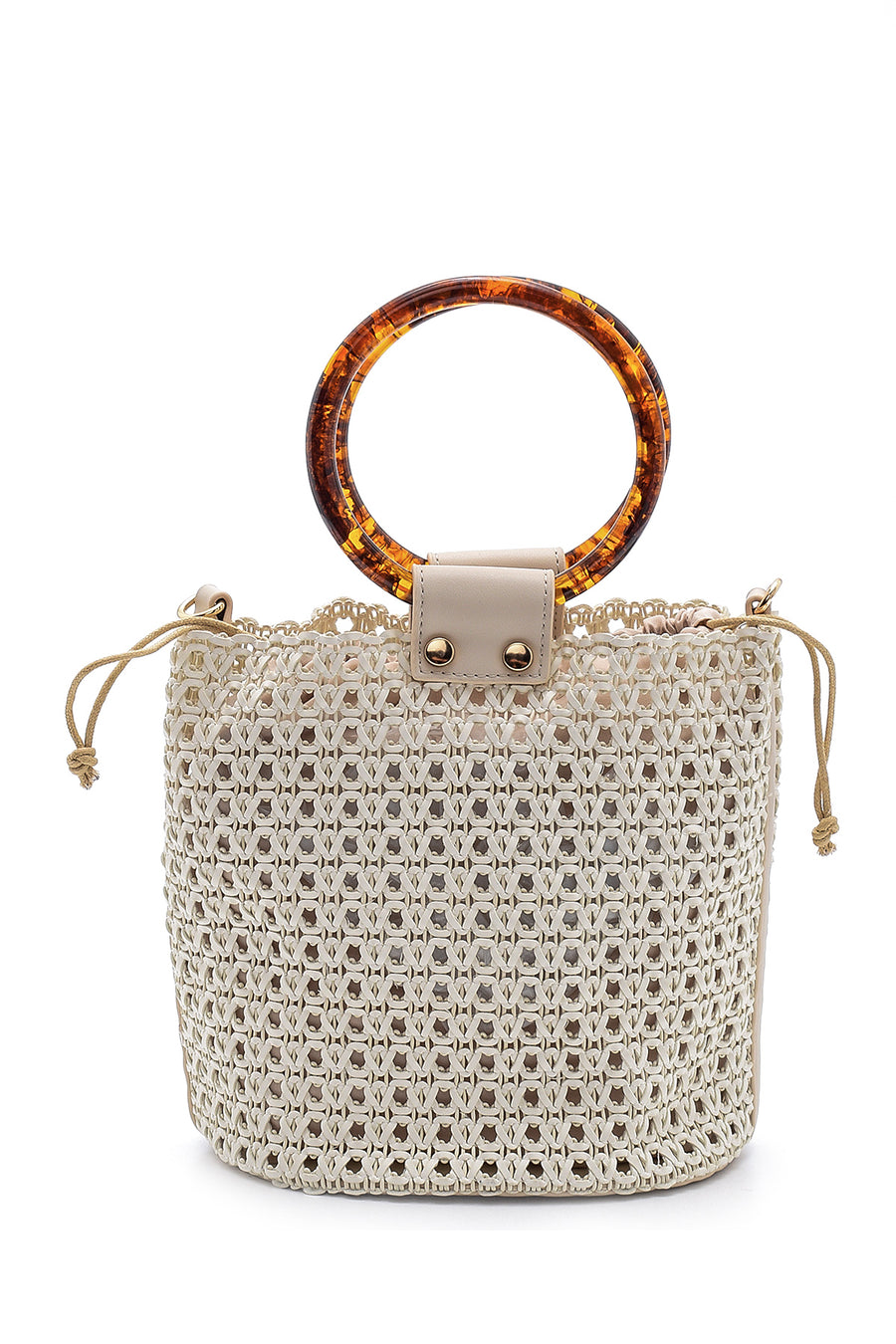 Women's Straw Handbag