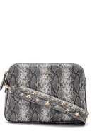 Women's Snakeskin Patterned Star Detailed Bag | Derimod